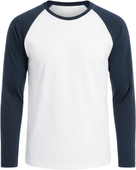 OMBRE Longsleeve - Regular Fit - Katoen - Lange Mouw Marine XL