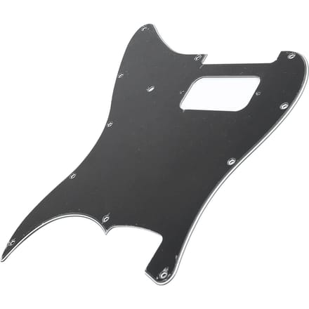 Elektrische Gitaar Slagplaat Slagplaat Plaat PVC Instrument Accessoire voor Optreden Zwart gray