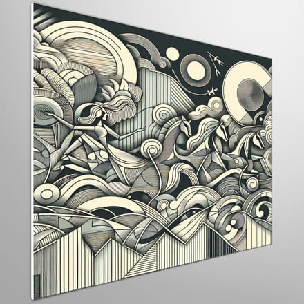 Kunstprint | Wanddecoratie | Forex | 75 × 75 cm