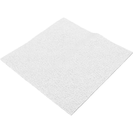 5 Pièces 28CT Tissu à Broder Coton Blanc Point de Croix Tissu pour Loisirs Créatifs Couture Décorations 15x15cm white