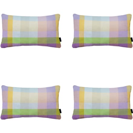 Madison - Sierkussen Sya purple - Ca. 30x50 cm - Set van 4