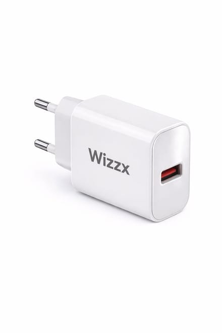 Wizzx- USB Type-A Adapter 18 Watt - Universeel - Krachtige oplaad adapater