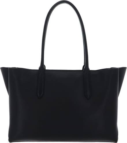 FURLA Leren Schoudertas Meridiana Tote Nero Zwart