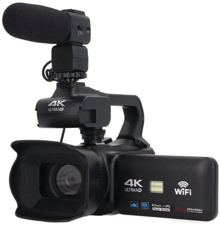 Dailygoody - 4K Ultra HD-videocamera - Digitale Zoom