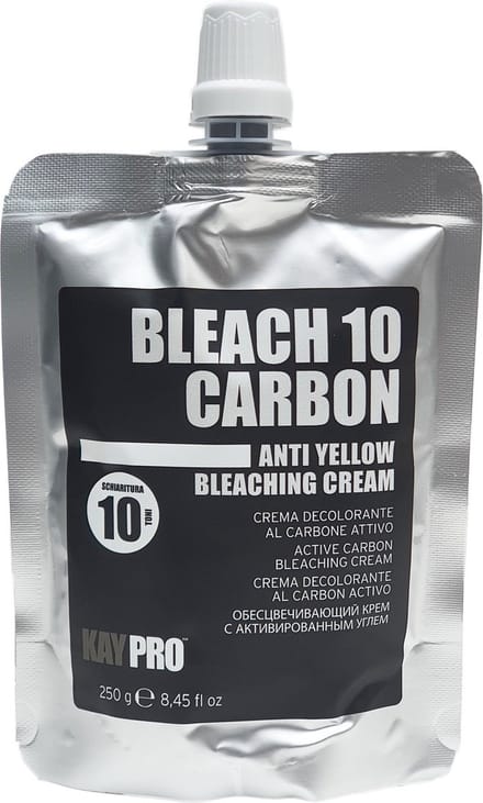 KayPro - KayPro Bleach 10 Levels Active Carbon Ontkleuringscrème 250 gr