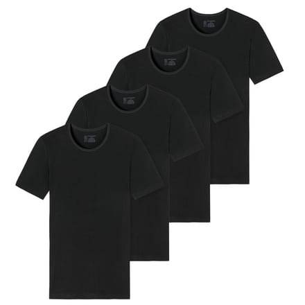 SCHIESSER T-shirt 2PACK T-shirt Verpakking van 4