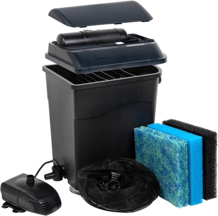 Filtre gravitaire pour bassin - UBBINK - SmartClear 9000 PlusSet - UV-C 9W - Pompe proLine 3000 - 4500-9000 L