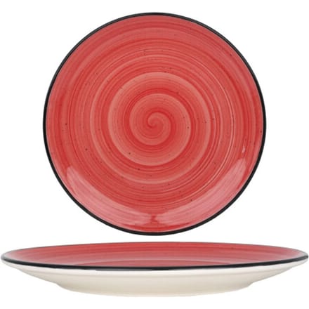 Bonna Dinerbord - Aura Passion - Porselein - 27 cm - set van 6