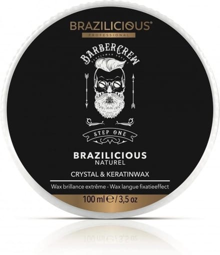 BraziliCious BARBERCREW - CRYSTAL & KERATINWAX, 100ml