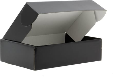 25x postdozen Zwart 280x190x75mm