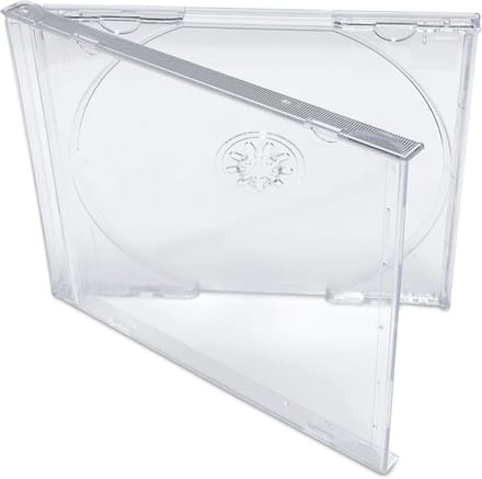 Standaard Clear CD Jewel Case - 10 Pack