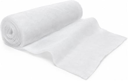 Sneeuwdeken - wit - 200 x 50 cm - polyester - sneeuwtapijt - sneeuw ondergrond