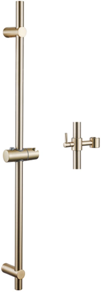 FugaFlow Eccelente Sobrado Glijstang - 90cm - glijstuk - Geborsteld Messing