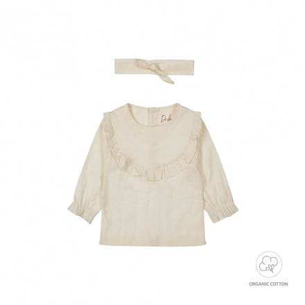 Dirkje NOOS Meisjes Blouse - Off white
