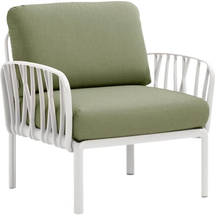 Nardi Komodo Fauteuil - bianco - giungla Sunbrella®
