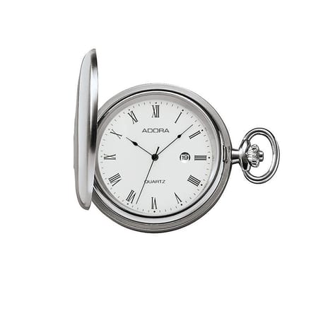 Mooi adora zakhorloge - Zilverkleurig-TU9099