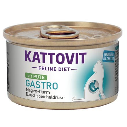 12x85g Gastro Kalkoen Kattovit Kattenvoer