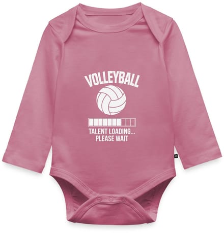 Volleyball Talent Loading Baby Rompertje Met Lange Mouwen