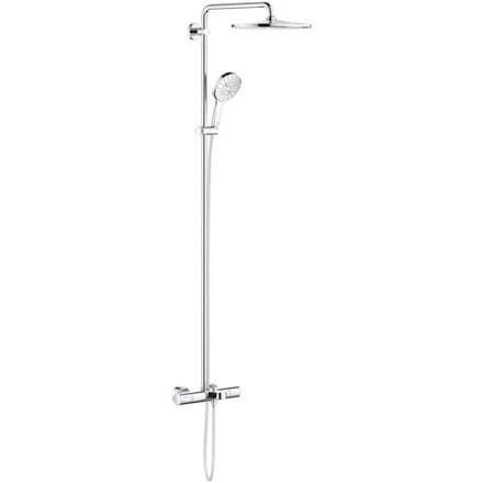 Grohe Rainshower SmartActive 310 shower system with thermostatic mixer, incl. bath spout 26657000