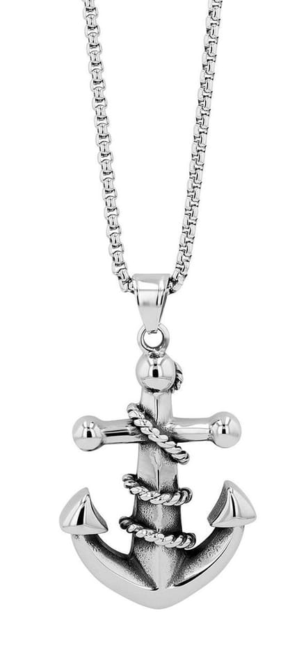 AKZENT Akzent herenketting met hanger Lamker, duurzaam