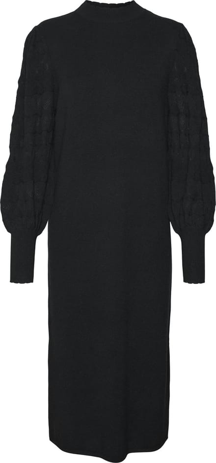 Vero Moda Gebreide jurk VMLIMONE Lange jurk