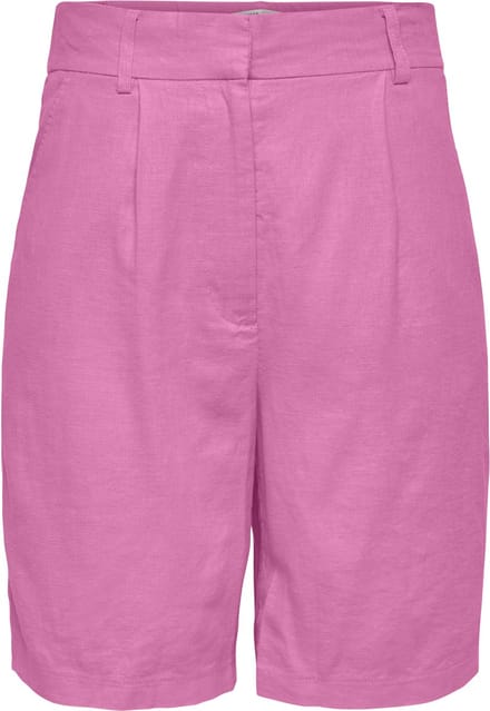 ONLY - ONLCARO HW LONG LINEN BLEND SHORTS TLR - Dames - Bermuda shorts