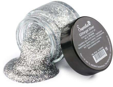 Superstar - Glittergel - Zilver - 15ml
