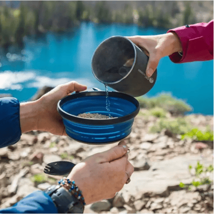 GSI Outdoors Escape Inklapbare Kom (Kleur - BLUE)