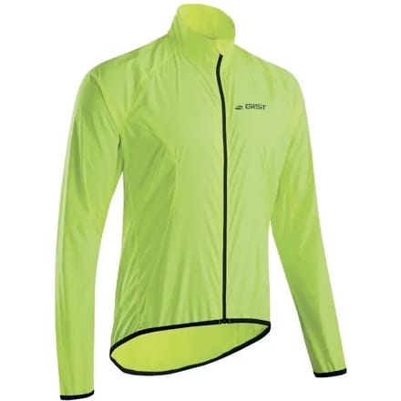 GIST windjack windstopper maat L fluorgeel