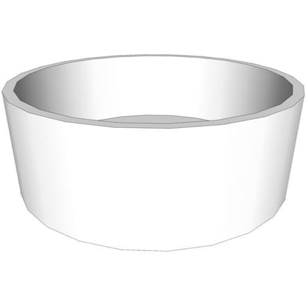Sturotec tub support for Riho Colorado round bathtub 180 cm, STWRB153