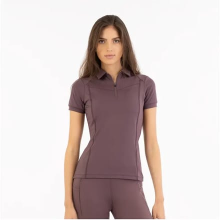 Dames poloshirt met rits BR Equitation Inne