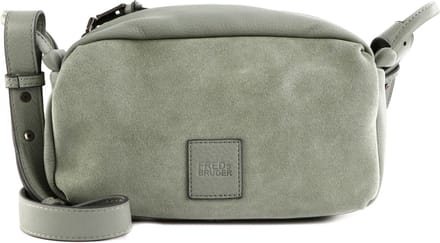 FREDsBRUDER Leren Schoudertas Sually Camera Bag Sage Kaki
