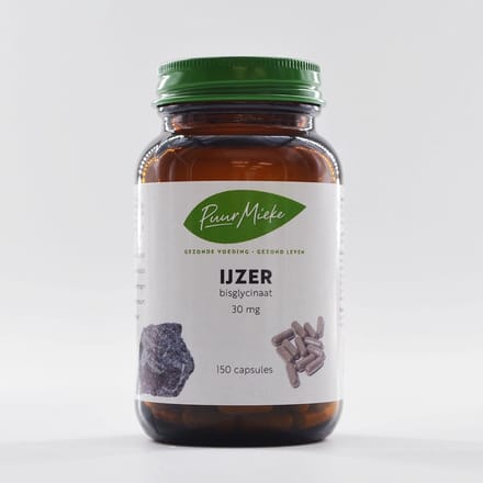 IJzer Bisglycinaat - 30mg - 150 capsules