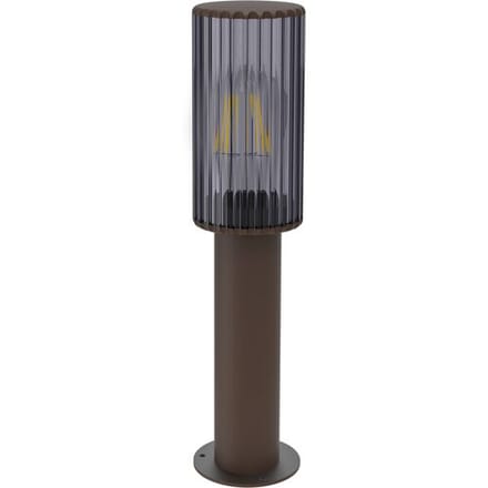 KS Verlichting - tuinlamp - Sablon 3 - zwart - bruin - 40cm - E27 - aluminium - dimbaar