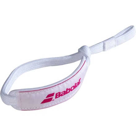 Babolat vervangende wrist-strap padel - wit/roze
