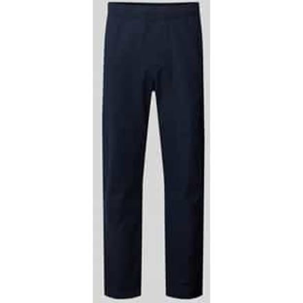 Pull-on broek in linnenlook met steekzakken