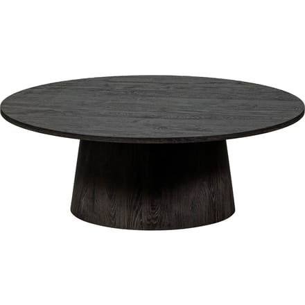 WOOOD Maan Salontafel - MDF - Donkerbruin - 40x80x80