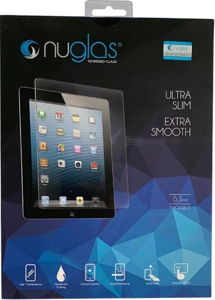 NuGlas: glazen screenprotector (single pack) geschikt voor iPad 2022 10.9/ iPad 11 2025