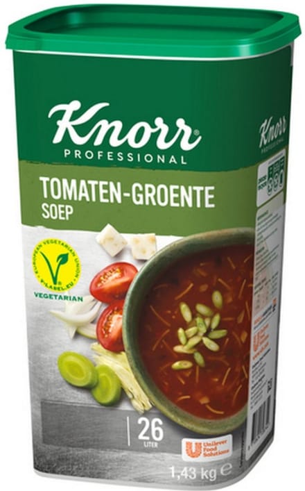 Knorr - Tomaten Groente - Bus 19 liter - Omdoos 6x