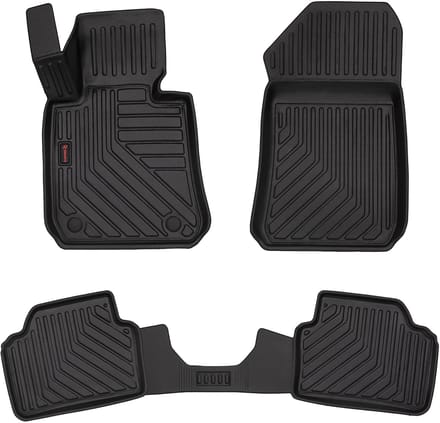 Wielganizator 3D Serie - Rubberen Automatten - BMW 3 E90 - 5cm Rand - Bezzapachowe