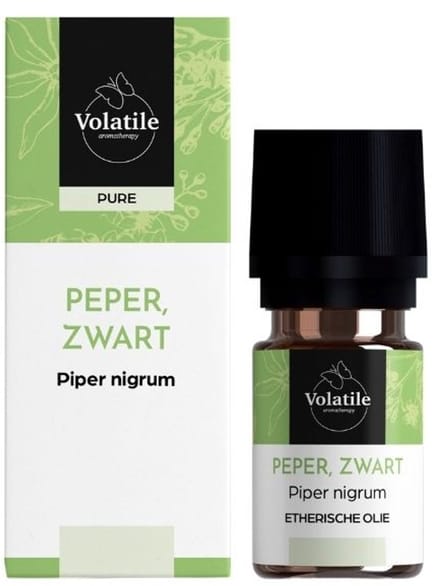 Volatile Peper Zwart - 10 ml - Etherische Olie