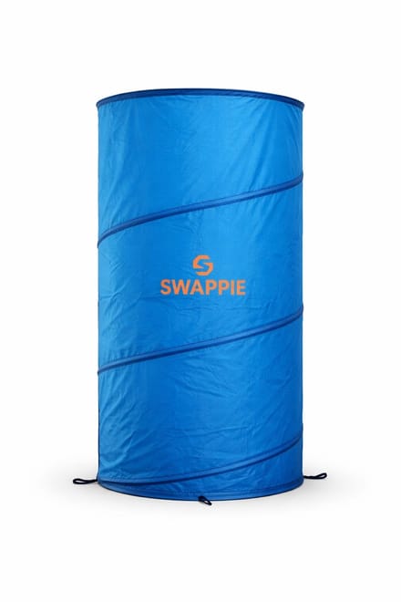 SWAPPIE - Mobiele Omkleedruimte - Pop-up Tent - 1-persoons - Blauw - Waterdicht