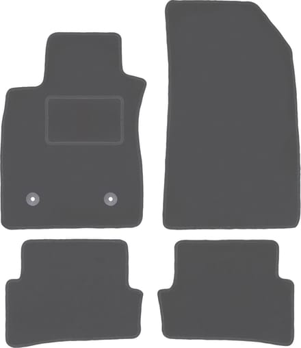 Grafiet automatten voor: Reault Thalia II sedan (2008-2013)