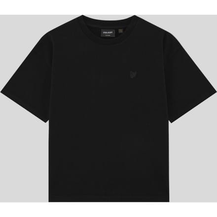 Lyle & Scott jongens zwaargewicht relaxed T-shirt - zwart