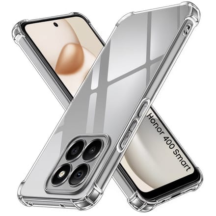 Hoesje geschikt voor Honor 400 Smart backcover Shockproof siliconen Transparant