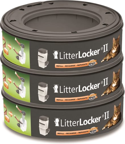 LitterLocker Kattenbakfilter Navulling - 3 St.