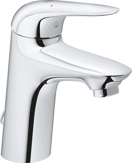 GROHE Eurostyle Wastafelkraan - Met ketting - Medium - Chroom