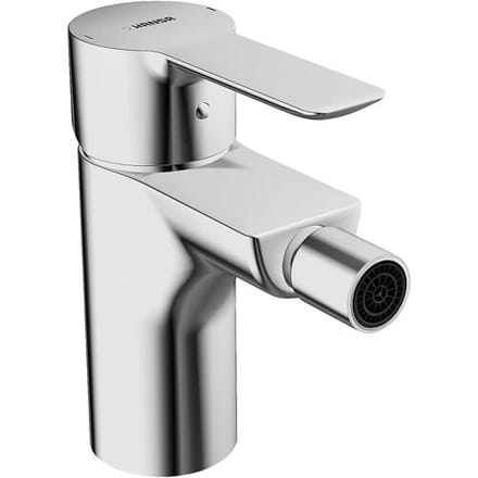 Hansa Ligna - Eengreeps bidetkraan met afvoergarnituur, chroom 06063203