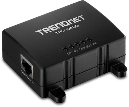 TrendNet TPE-104GS PoE-splitter 10 / 100 / 1000 MBit/s IEEE 802.3af (12.95 W)