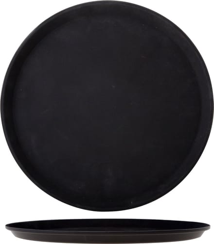 Cosy&Trendy dienblad - Zwart - Ø 35,5 cm